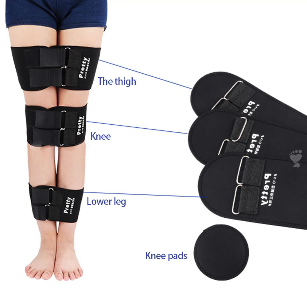 

3Pcs/Set Effective O/X Type Leg Bowed Legs Knee Valgum Straightening Correction Belt Band Posture Corrector Beauty Leg Band Belt