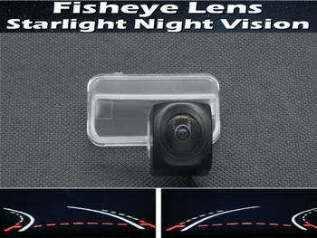 

For Citroen DS4 2012 C4L 2013 Fisheye Lens Trajectory Tracks 1080P Car Parking Rear view Camera Waterproof Backup Camera