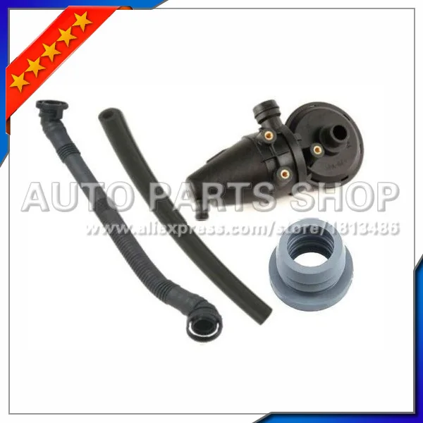 

car accessories Set 4pc Crankcase Oil Separator PCV Vent Valve Kit Breather Hose 11151703484 11151703775 11151740393 for BMW E36