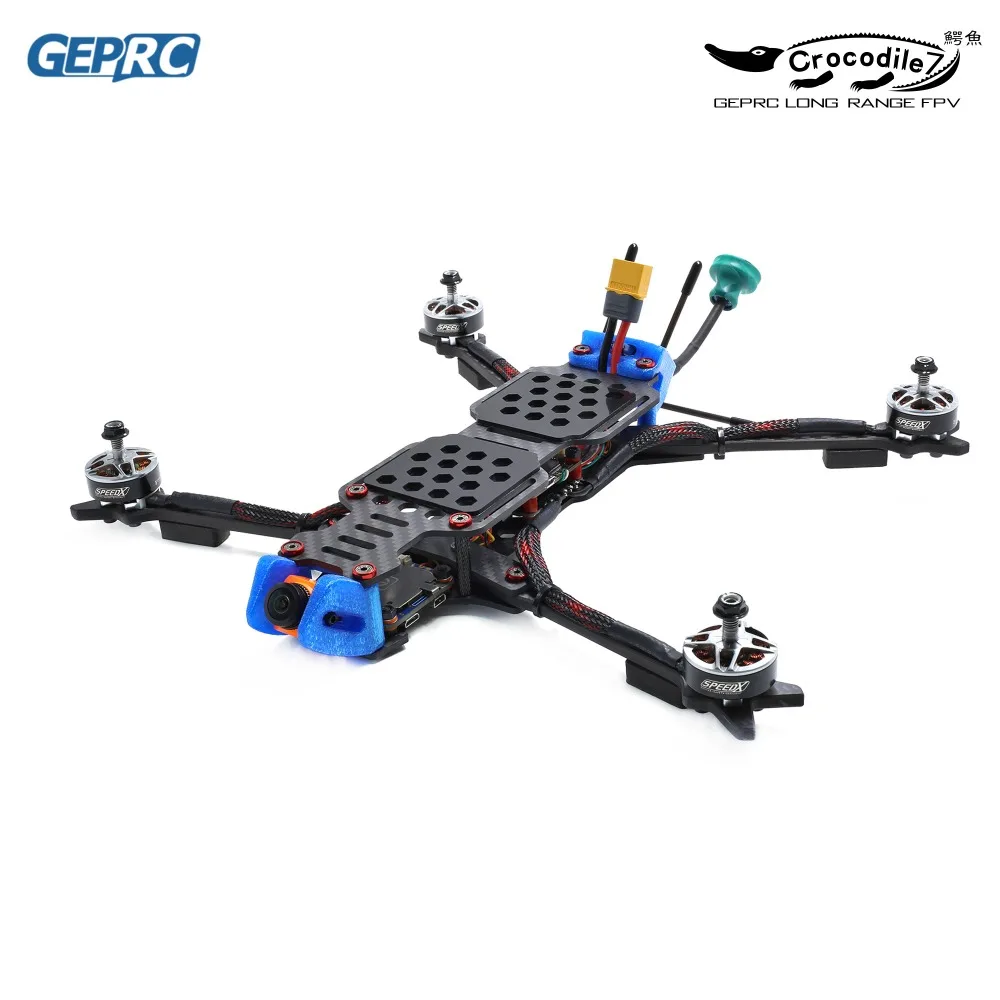 

GEPRC Crocodil GEP-LC7-PRO/GEP-LC7-1080 315mm 7 Inch RC FPV Racing Drone Betaflight F4 50A Runcam Swift RC Drones FPV Quadcopter