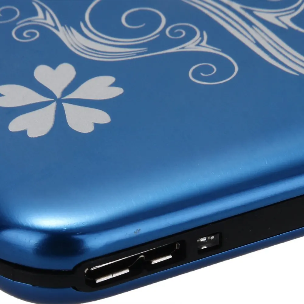 2," SATA внешний жесткий диск Корпус чехол жесткий для USB3.0 синий