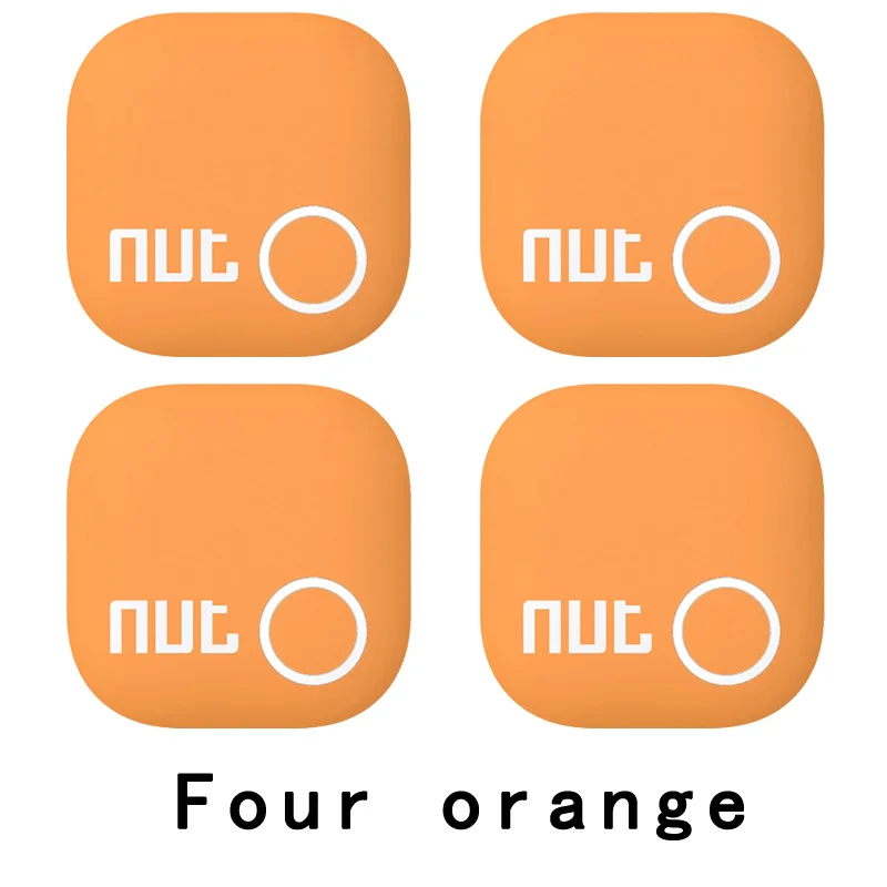 Оранжевый оригинальный Nut2 умный ключ поиска Itag Bluetooth трекер анти потеря