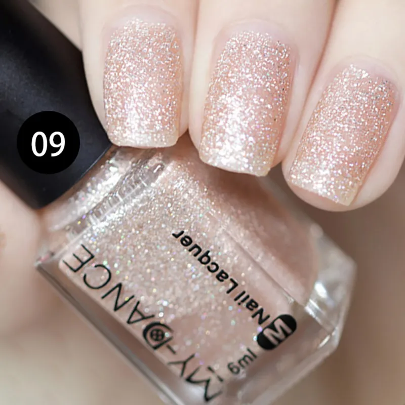 Nail Книги по искусству Shimmer ногти лак Долгое 6 мл воды на водной основе нетоксичных длительный смузи градиент ногтей польский Q8