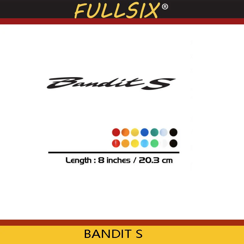 

2 X New Sales motorcycle bike Fuel tank Wheels Fairing notebook Luggage helmet MOTO Sticker decals For SUZUKI BANDIT S