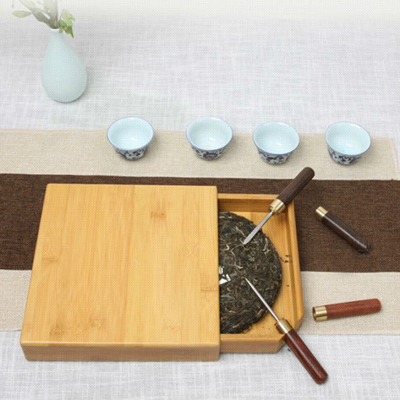 Китайский чайный нож кунг фу и спиральная чайная игла для Pu Er специальные