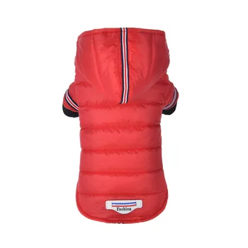 

FQ09 Classic Winter Pet Dog Clothes Warm Puppy dog cats Padded Down Jacket for Chihuahua Pet Hoodie Coat Clothing