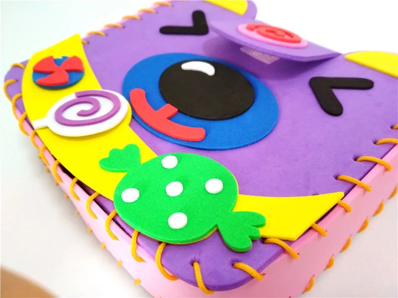 Jardim de Infância Happyxuan Projetos Lote Crianças Faça Você Mesmo Art Craft Kits Grupo Brinquedo Educativo Espuma Eva Adesivos Artesanal Criativa Meninas Presente 8 - 22 Cheap Brinquedo artesanal