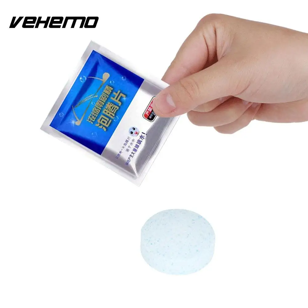 

Vehemo Concentrate Effervescent Cleaning Auto Effervescent Tablet Multifunctional Effervescent Tablet Spray Car Windshield