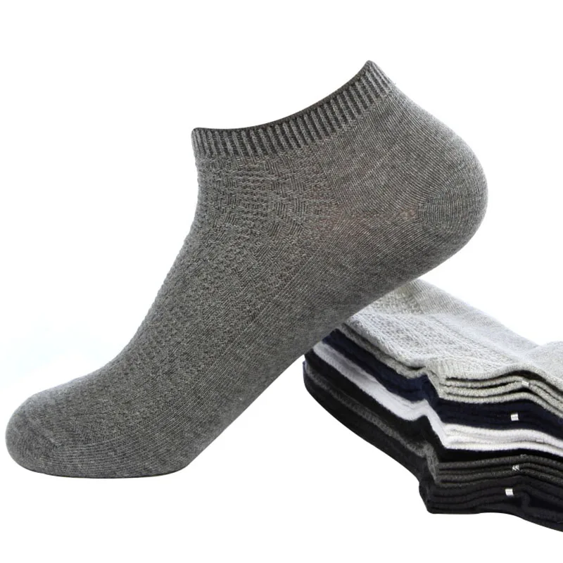 6 Pairs/lot Big Size Brand Spring Summer Pure Cotton Ankle Socks