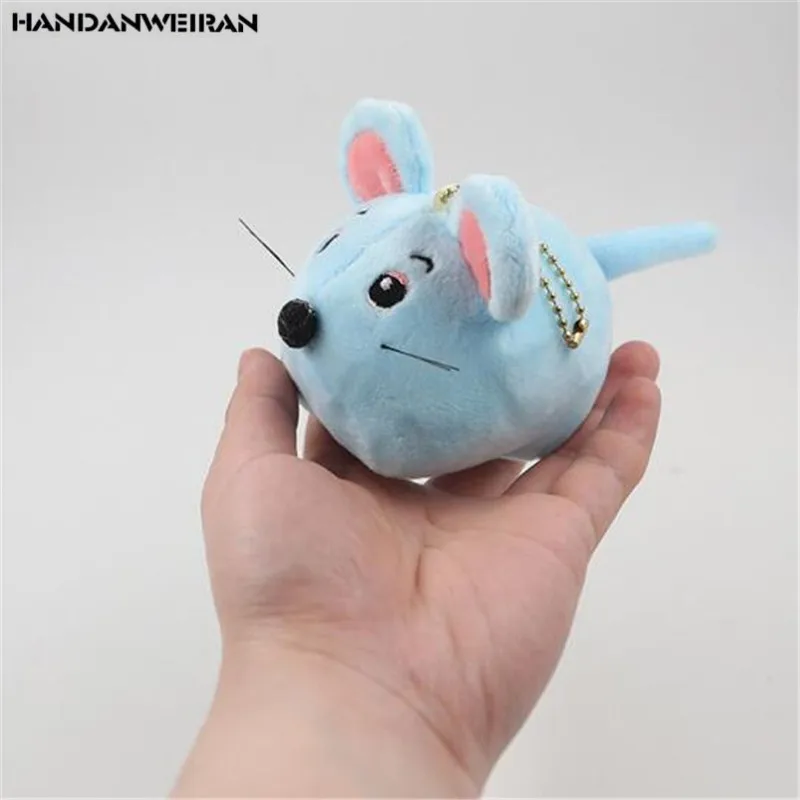 

1PCS Mini Mouse Plush Toys Small Pendant Creative Round Mice Crystal Super Soft Stuffed Toy Activities Gifts 9CM HANDANWEIRAN