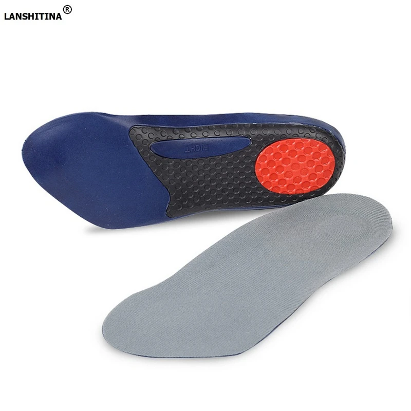 

Orthotic Insoles Flat Foot Arch Pad Feet Care Relieve Pain 3/4 Length Heel Pad Pu Arch Support Insole Orthopedics Soles Insert