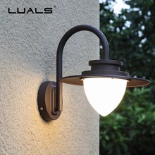 Водонепроницаемый уличный настенный светильник креативный абажур художественные Настенные светильники современный настенный светильник роскошная вилла патио светодиодный светильник художественное освещение