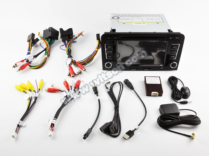 Discount 6.2" Android 8.1 Oreo OS Car DVD Multimedia GPS Radio for Audi A3 / S3 / RS3 2003-2012 with 128GB External HDD Support 4