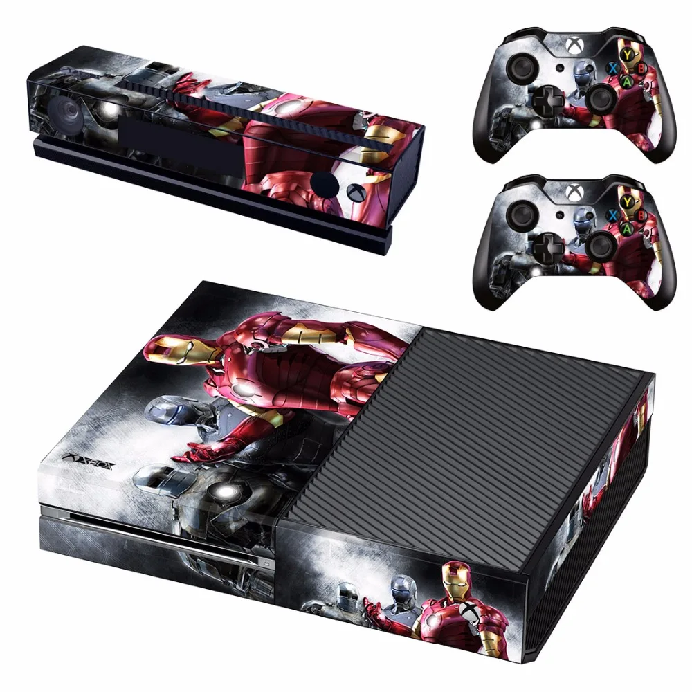 Iron Man Vinyl Skin Cover Stickers Decal For Xbox One Console