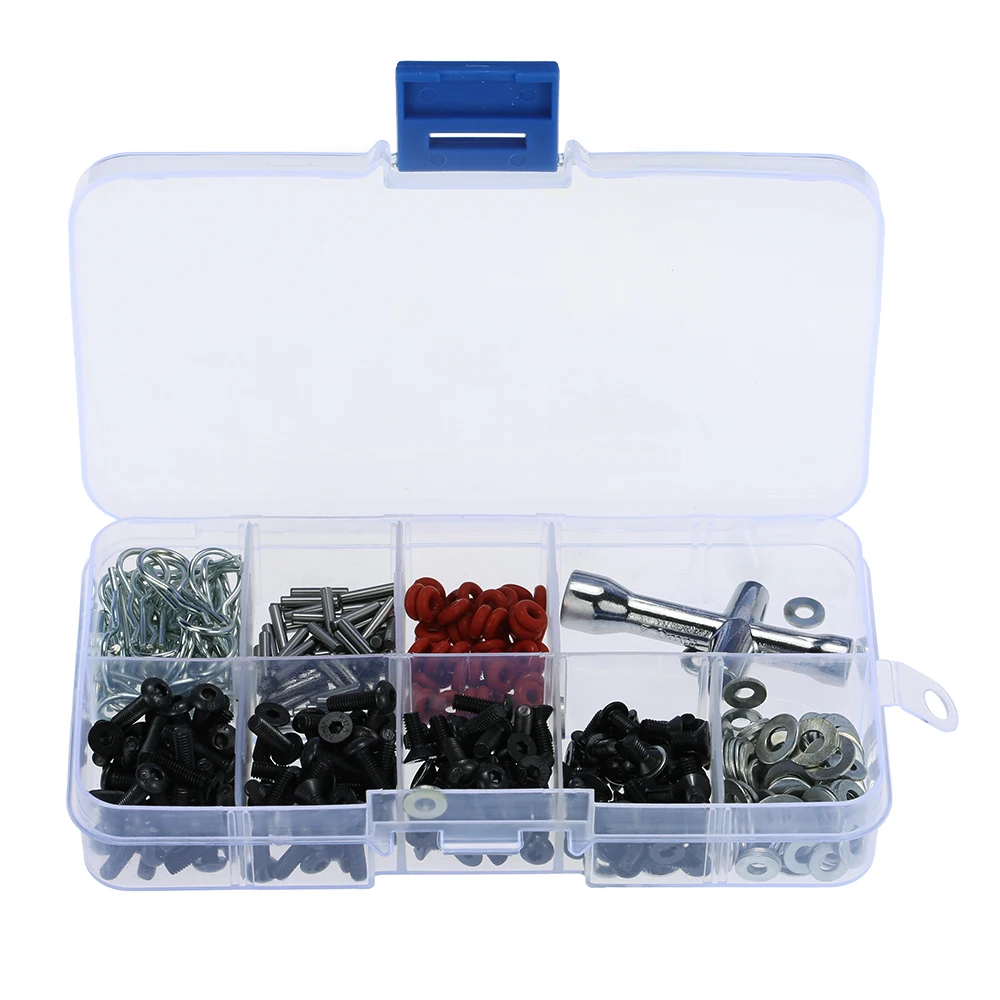 

Remote Control Tools Special Repair Tool and Screws Box Set for 1/10 HSP RC Car