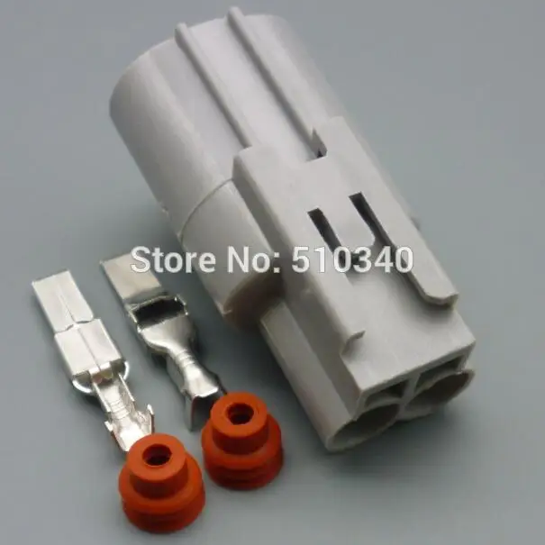 1set 2 hole 4.8mm waterproof Car Auto connector with terminal blockin Cables, Adapters