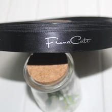 Пользовательские печать высокого класса полиэстер ленты Упаковать подарок украшения наращивание волос ленты 100 ярдов много