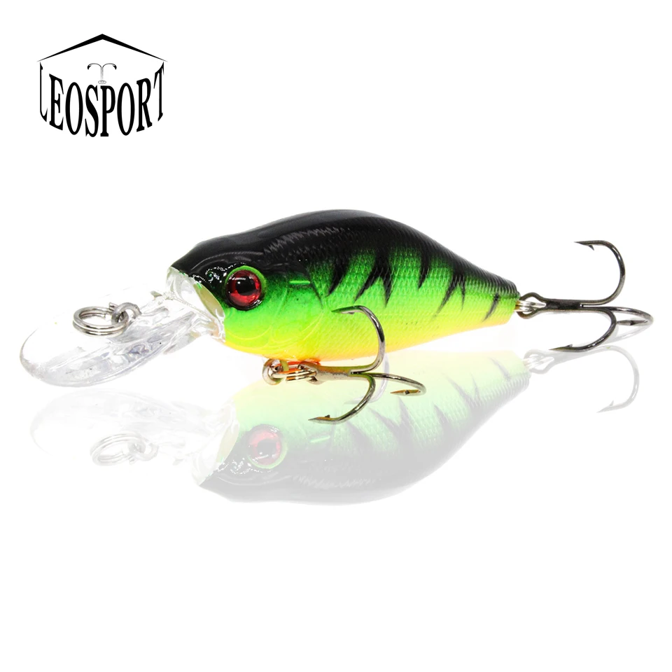 New Crankbait Wobblers Lure 70mm/8g High Quality Hooks 10 Different Colors Artificial Bait Hard Fishing Cranks