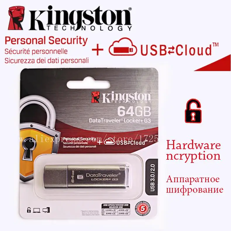 Kingston usb флэш-накопитель 64gb Флешка 16gb 32bg 8gb USB3.0 высокоскоростная usb флешка бизнес-класса аппаратный компактный накопитель с шифрованием