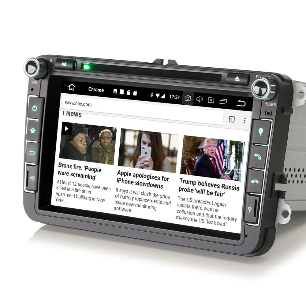 Top Erisin ES7815V 7" Android 8.0 Octa core 4G RAM Car DVD GPS Radio DVR DAB+ DVD For  VW passat 3