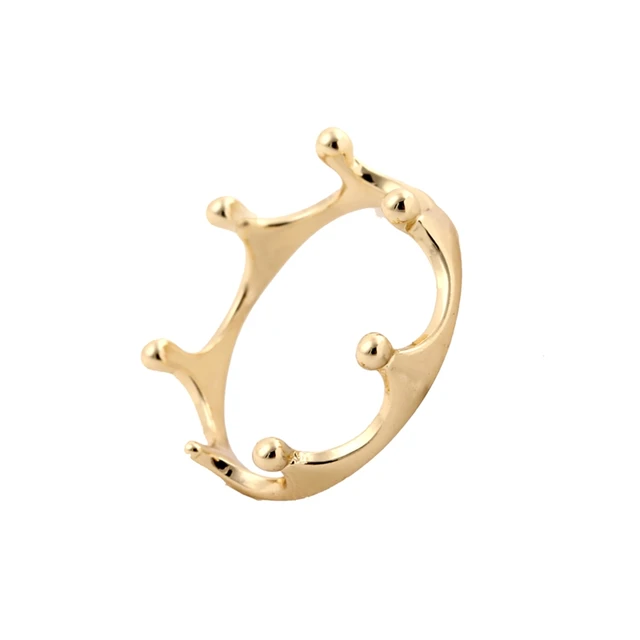 Shuangshuo 2017 New Fashion Crown Ring for Women in Gold Wedding Gifts JZ081 Shuangshuo 2017 New Fashion Crown Ring for Women in Gold Wedding Gifts JZ081