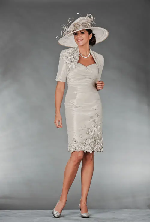Free Shipping Vestido De Noiva Custom Knee Length Formal Evening Free Shipping Vestido De Noiva Custom Knee Length Formal Evening Party Gown 2018 Short Mother Of The Bride Dresses With Jacket In