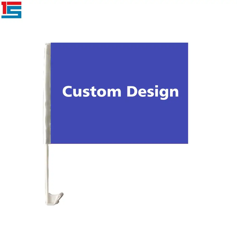 

2019 Stoter Custom Design High quality 30x45cm Customized car hood window flag
