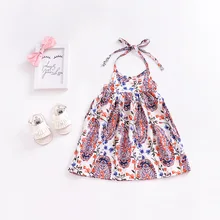 2018 Brands New Flower Lace Dress Kids Baby Girls Sleeveless Dress printing Summer Dress Baby Girls Clothes dress for girl 2018 Brands New Flower Lace Dress Kids Baby Girls Sleeveless Dress printing Summer Dress Baby Girls Clothes dress for girl