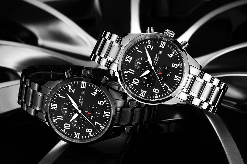 GUANQIN Mechanical Watch Men Black Luxury Brand Watch Sport Waterproof Luminou Automatic Watch 2017 Chinese Wrist Watch (8)