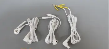

safety-plug 3.5mm Electrode Lead Wires electronic Alligator Clip Cable wire Acupuncture Needles Clip for Tens HM6805-I device