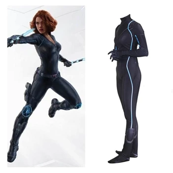 

Halloween Cosplay Miracle Avengers Black Widow Role Playing Tights Anime 3D Tights Women Widows Show Party Clothes