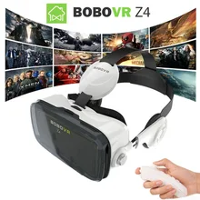 2016 Google cardboard VR BOX 2 XiaoZhai bobo vr z4 Virtual Reality 3D Glasses VR Headset earphone movie + Bluetooth Controller