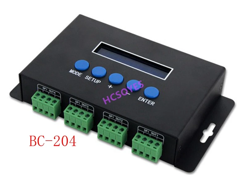 BC-216/BC-204 680 пикселей* 4CH светодиодный контроллер Artnet в SPI/пиксельные сценические светильники контроллер 340 пикселей* 16CH+ два порта(2x512