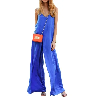

Summer Women Ladies Clubwear Playsuit Loose Party Jumpsuit Romper Trousers