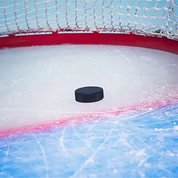 Черная Хоккейная Шайба Замена заменяет запасной резиновый спортивный основной пустой лед официальное регулирование