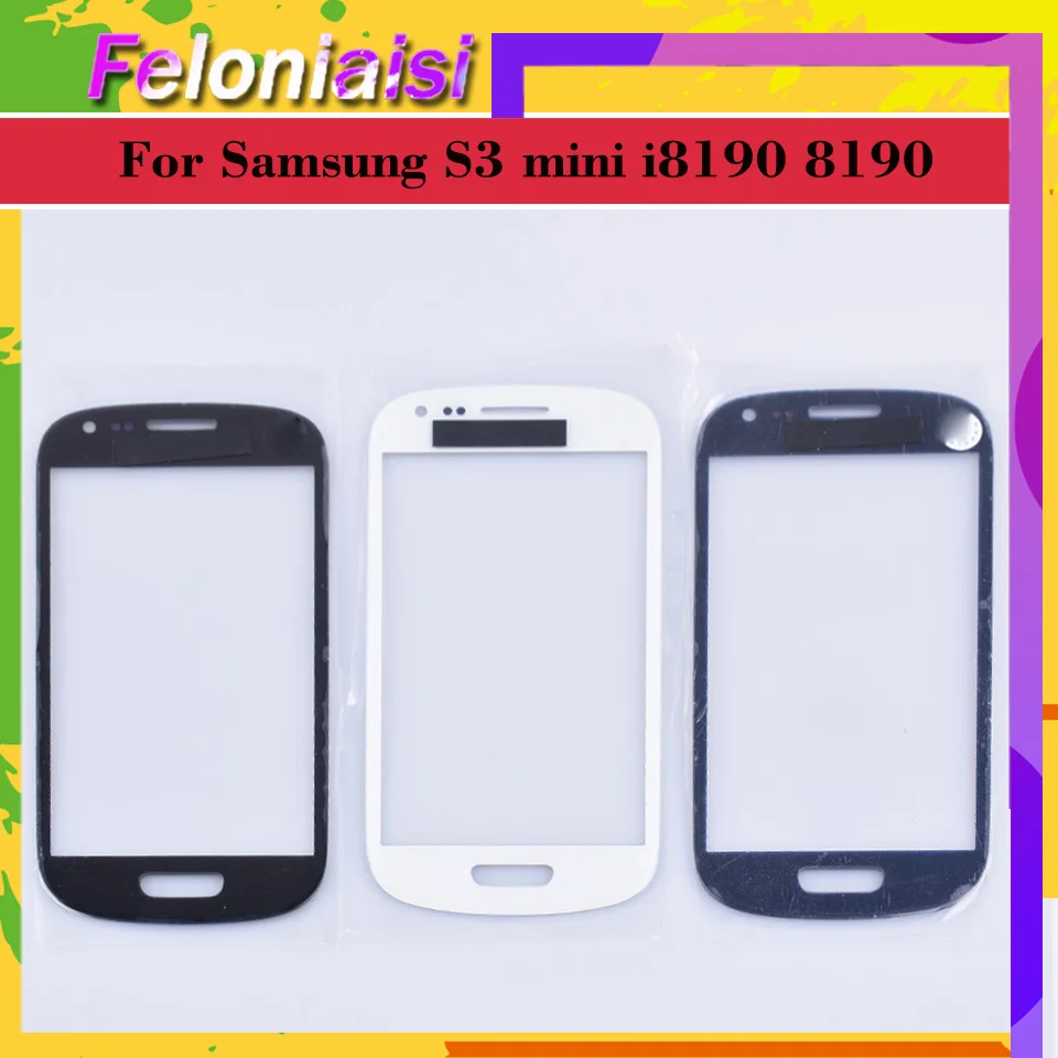 S3Mini сенсорный экран для Samsung Galaxy S3 mini i8190 8190 передняя панель стеклянный объектив