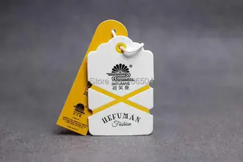 

Customized Women Hair Extention paper hang tags/labels/hair extension swing tag/tags gq029