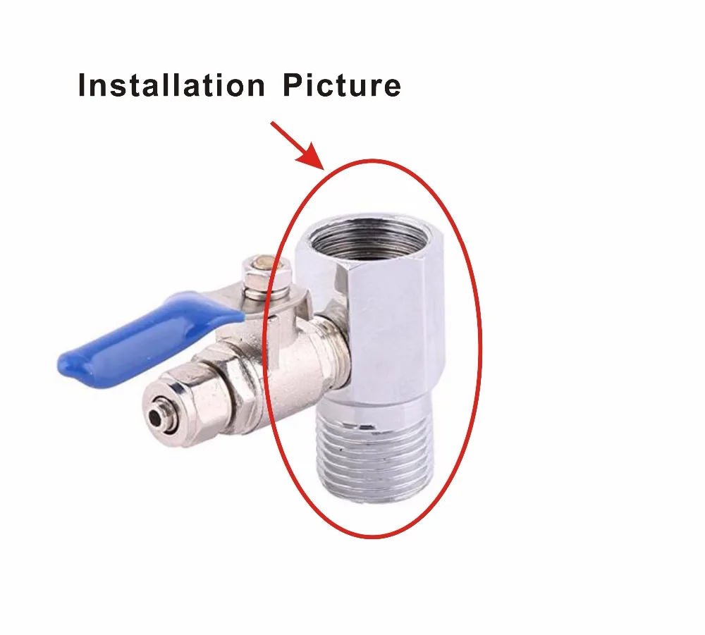 Installation picture-three way connector