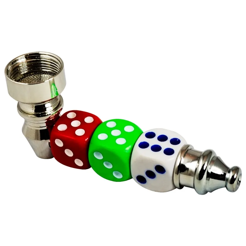 Formax420 Novelty Dices Combination Pole Pipe Smoking Tobacco Hand Pipe