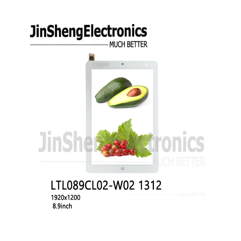 Новый 8 9 &quotдля CASPER lcd сенсорный экран LTL089CL02 W02 1312 дисплей в сборе|ЖК-экраны и