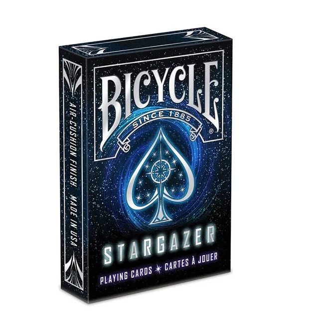 bicycle stargazer deck poker size standard playing cards magic cards standard playing card size