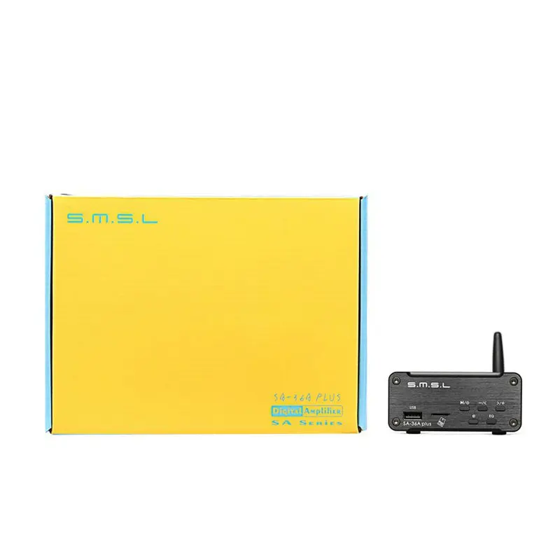 SMSL SA 36A Plus HIFI аудио класса D усилитель 30 Вт * 2 TPA3118 цифровой мощности Bluetooth AUX TF