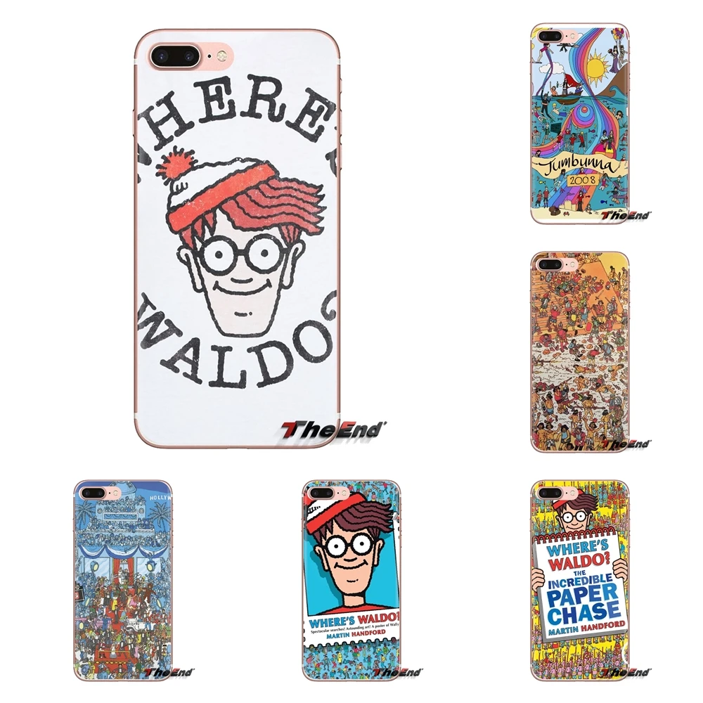 

For Xiaomi Mi4 Mi5 Mi5S Mi6 Mi A1 A2 5X 6X 8 9 Lite SE Pro Mi Max Mix 2 3 2S Where's Waldo Transparent Soft Cases Covers
