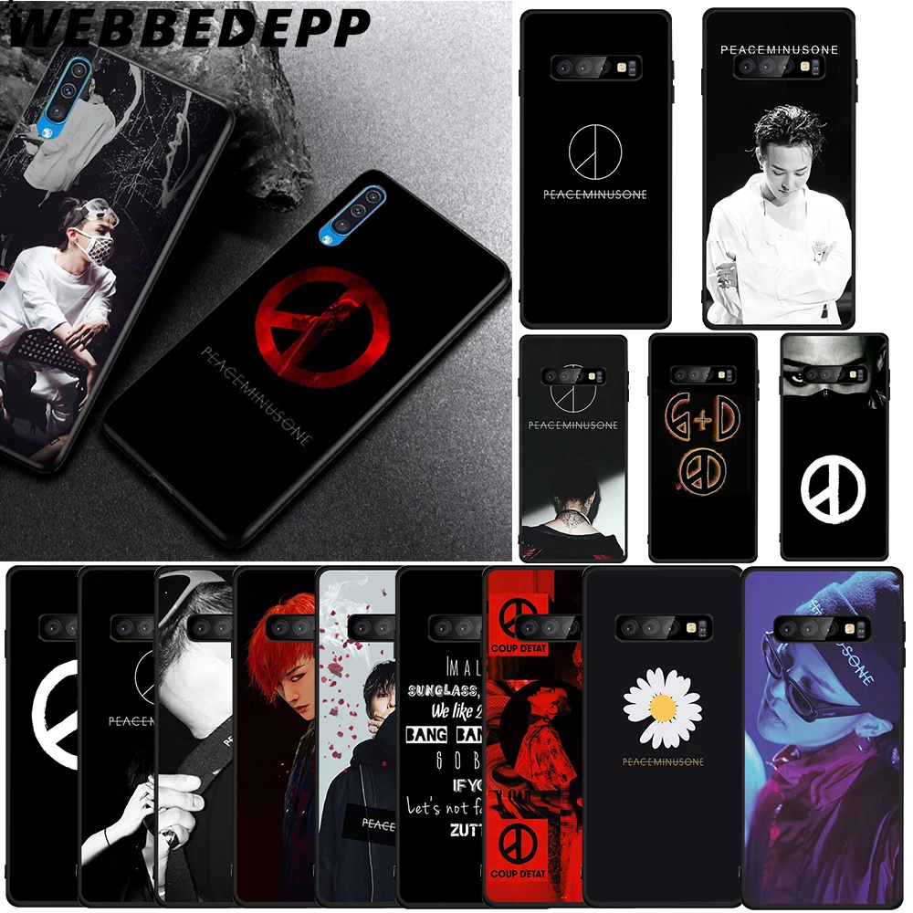 

WEBBEDEPP G dragon Peaceminusone Soft Case for Samsung Galaxy A3 A5 A6 Plus A7 A8 A9 J6 Cover