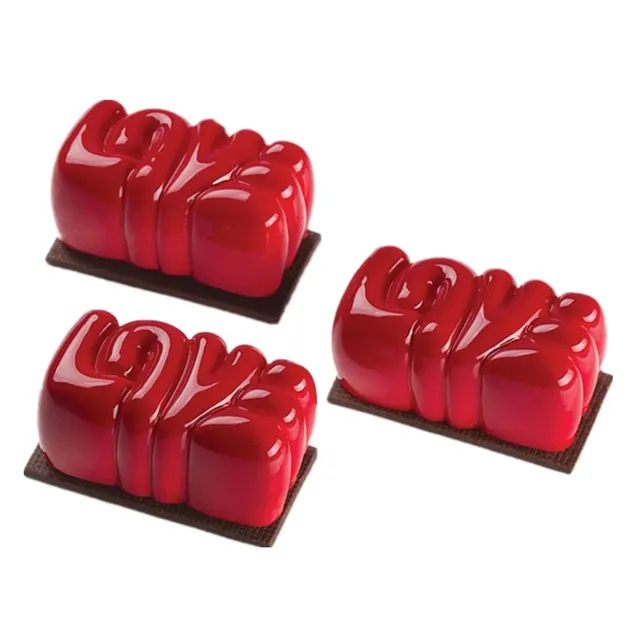 SHENHONG nuevo molde de pastel para hornear postre Mousse silicona molde 3D Silikonowe Moule masa, Chocolate molde de Fondant Bakeware SHENHONG nuevo molde de pastel para hornear postre Mousse silicona molde 3D Silikonowe Moule masa, Chocolate molde de Fondant Bakeware