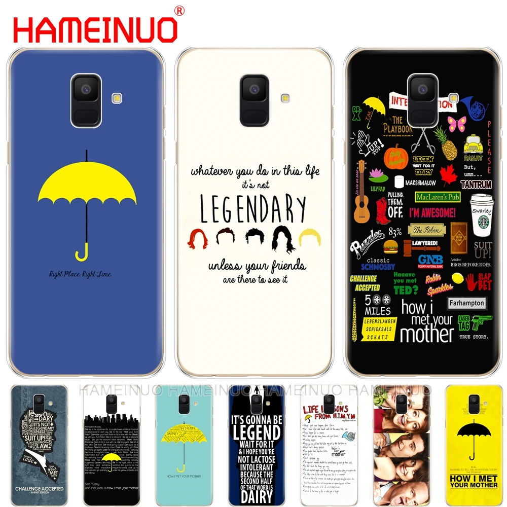

HAMEINUO how i met your mother himym quotes cover phone case for Samsung Galaxy J4 J6 J8 A9 A7 2018 A6 A8 2018 PLUS j7 duo