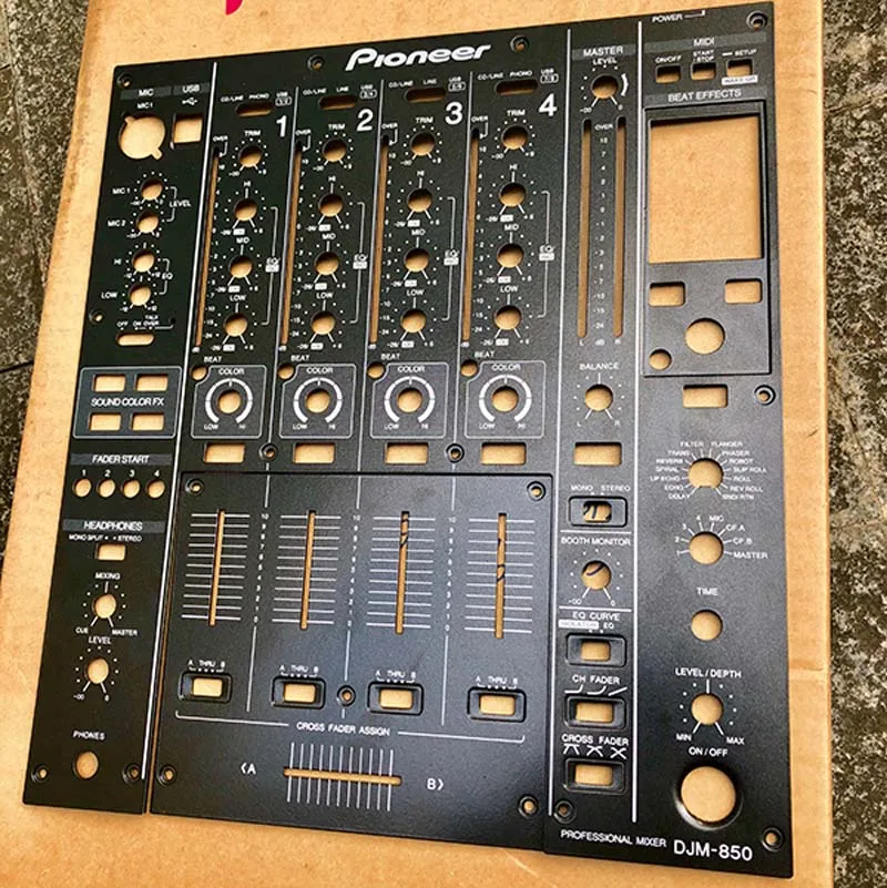 

FOR Pioneer djm-850 mixer panel middle panel large board dj disc player panel