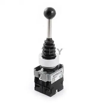 

AC 600V 10A 22mm DPST 2NO 3 Position Self-Locking Joystick Trigger Switch