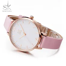 SHENGKE Fashion Simple Wristwatch For Girls Lady Quartz Watch Female Clock Top Brand Women Watches Montre Femme Relogio Feminino