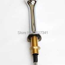 Тройной кран змея шрифта, Кобра triple нажмите лавинно шрифт, хромированная латунь, для европейских потока Тип управления коснитесь